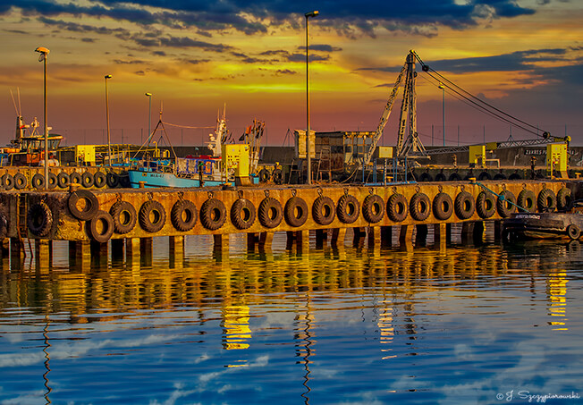 Port nocą we Władysławowie, fot.19